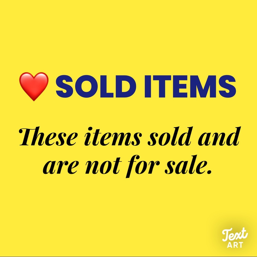 Sold Items